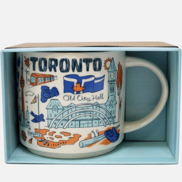 Starbucks TORONTO Mug Been There Series Coffee Tea 14oz - Picture 1 of 5